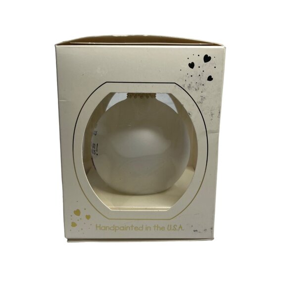 Heart Gifts by Teresa Handpainted Keepsake Grandson Round Cream New - Picture 5 of 7